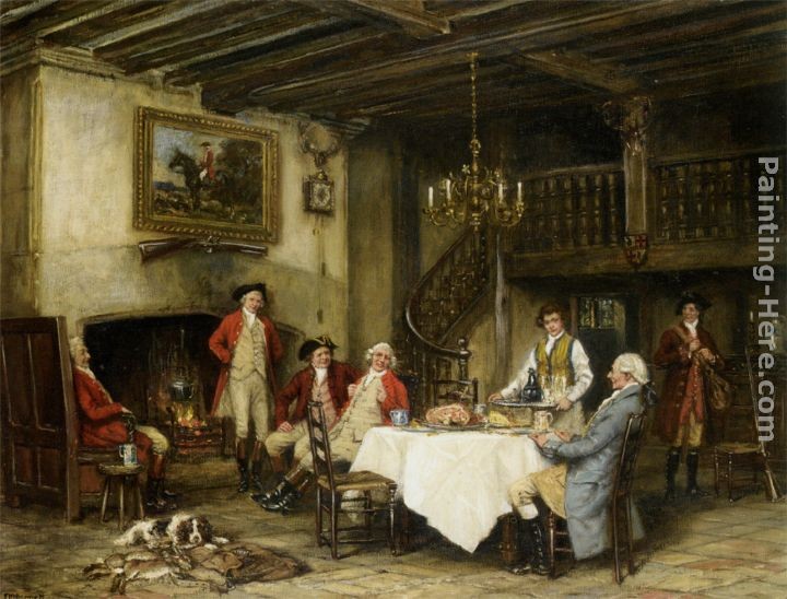 Frank Moss Bennett After the Shoot